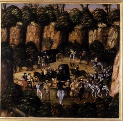 Johann Friedrich der Großmütige und König Karl V, 1552